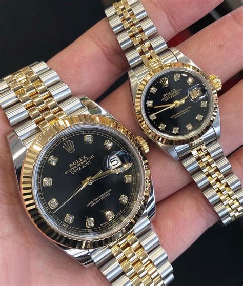 his and hers rolex watch sets|his and hers rolex datejust.